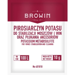 Pirosiarczyn potasu /B  10 g    401810